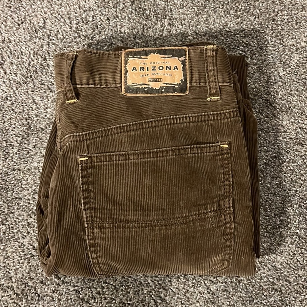 Brown Arizona Corduroy Pants